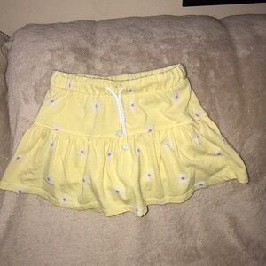 Cat & jack 3T yellow purple white Skort 💕